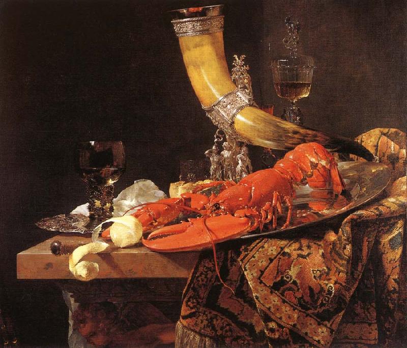 Willem Kalf Still-Life with Drinking-Horn France oil painting art